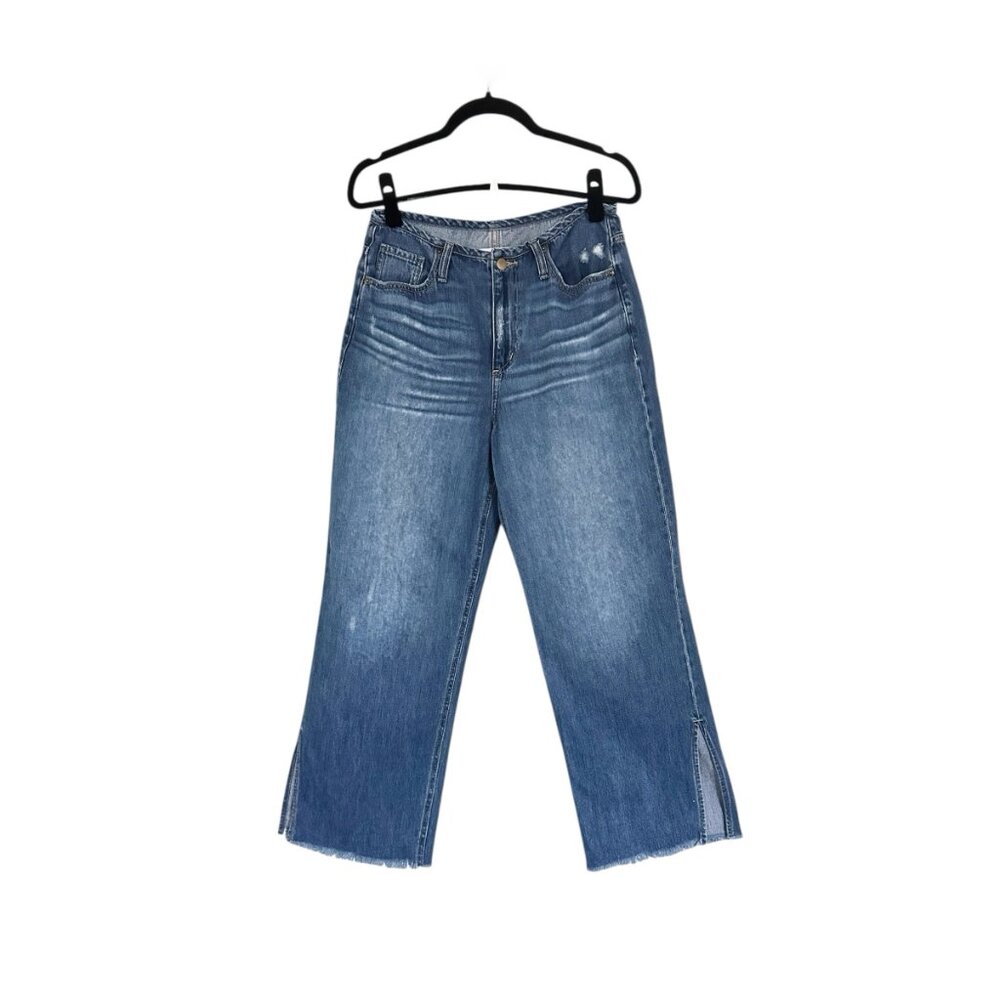 Evereve Ever Slouchy High Rise Wide Leg Jeans - Picture 2 of 9
